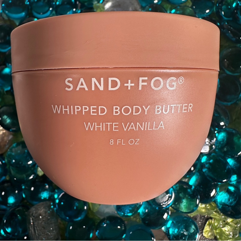 Sand + Fog Whipped Body Butter – White Vanilla – 8 fl oz